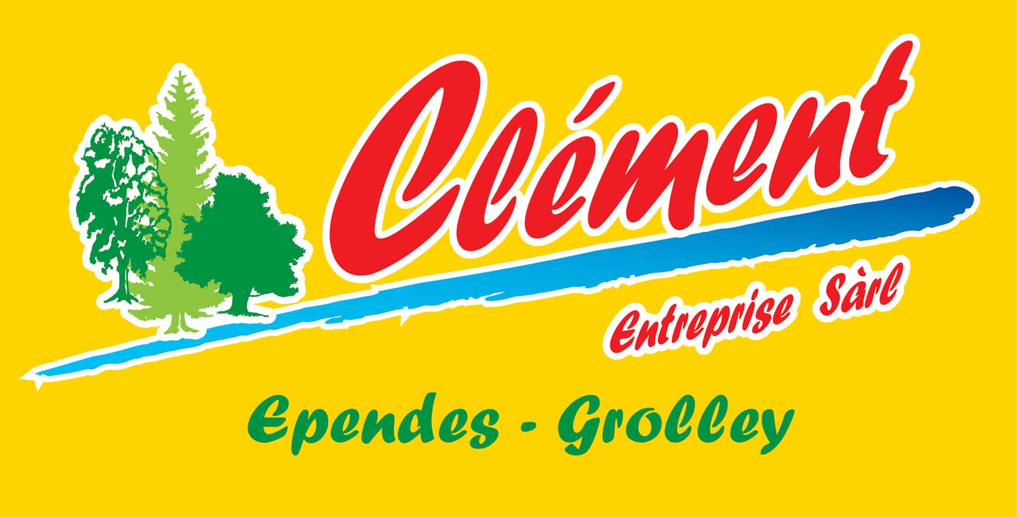 Logo Clément Entreprise Sàrl – Ependes · Grolley